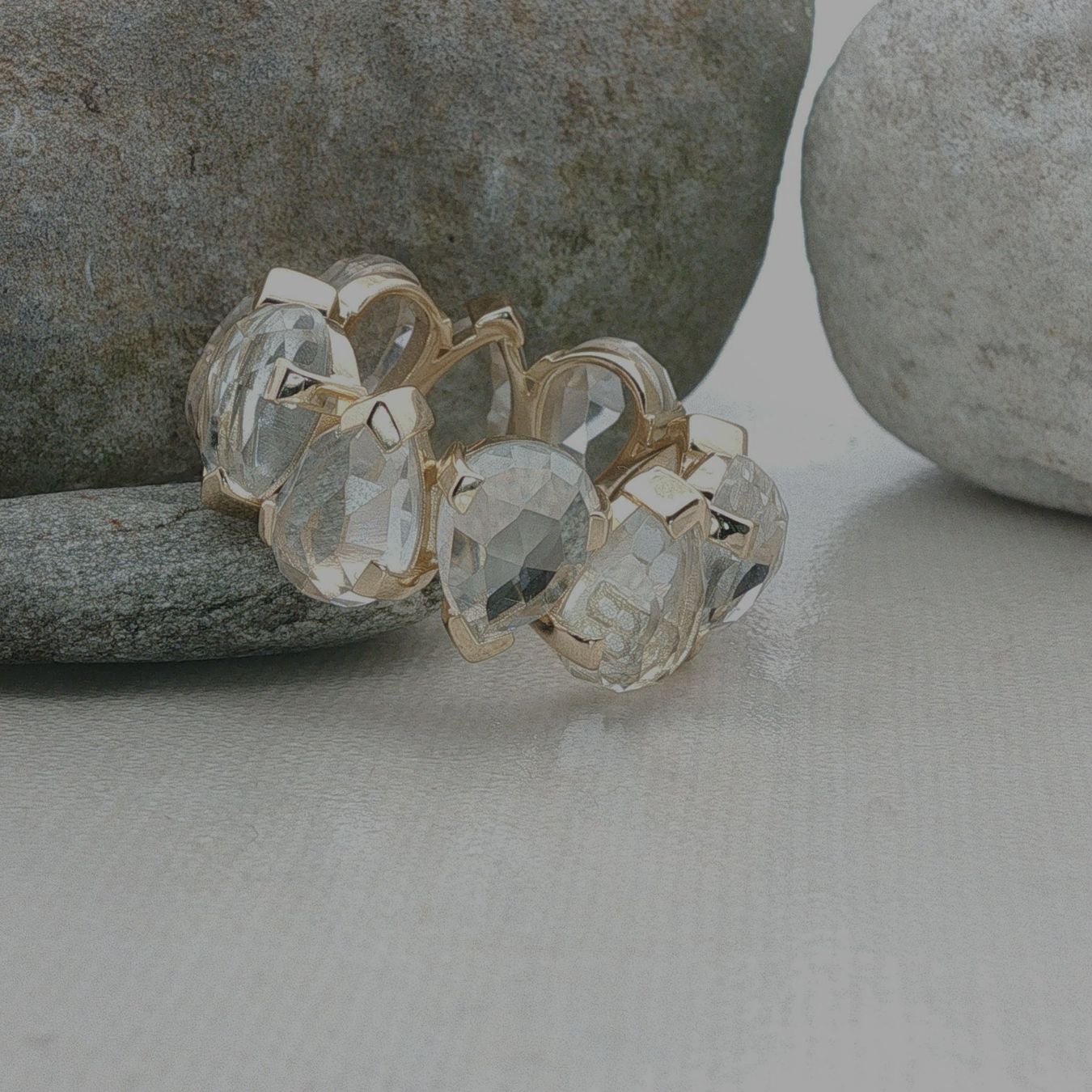 Olga Ribler Ringe: Memory Topas Silber Ring 925 Grösse 60 – Neu (gemäss Beschreibung) aus Luzern von Schmuckoutlet 1