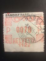 Freistempel Sandoz Basel  8.12.55