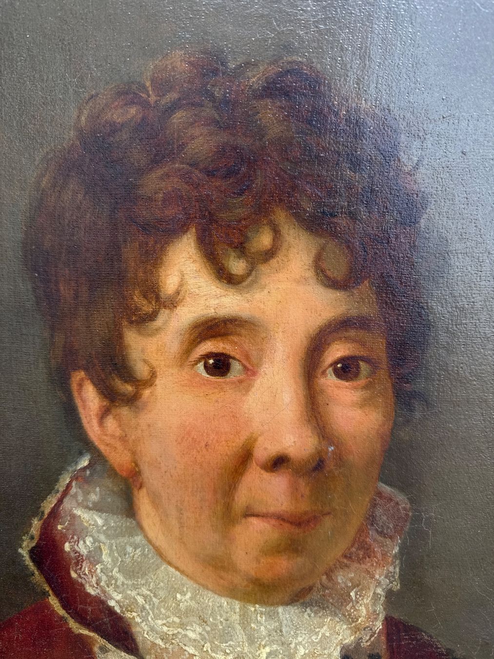 Dipinti: Superbe portrait peint sur toile – Usato da Erde venduto da CBarts 1