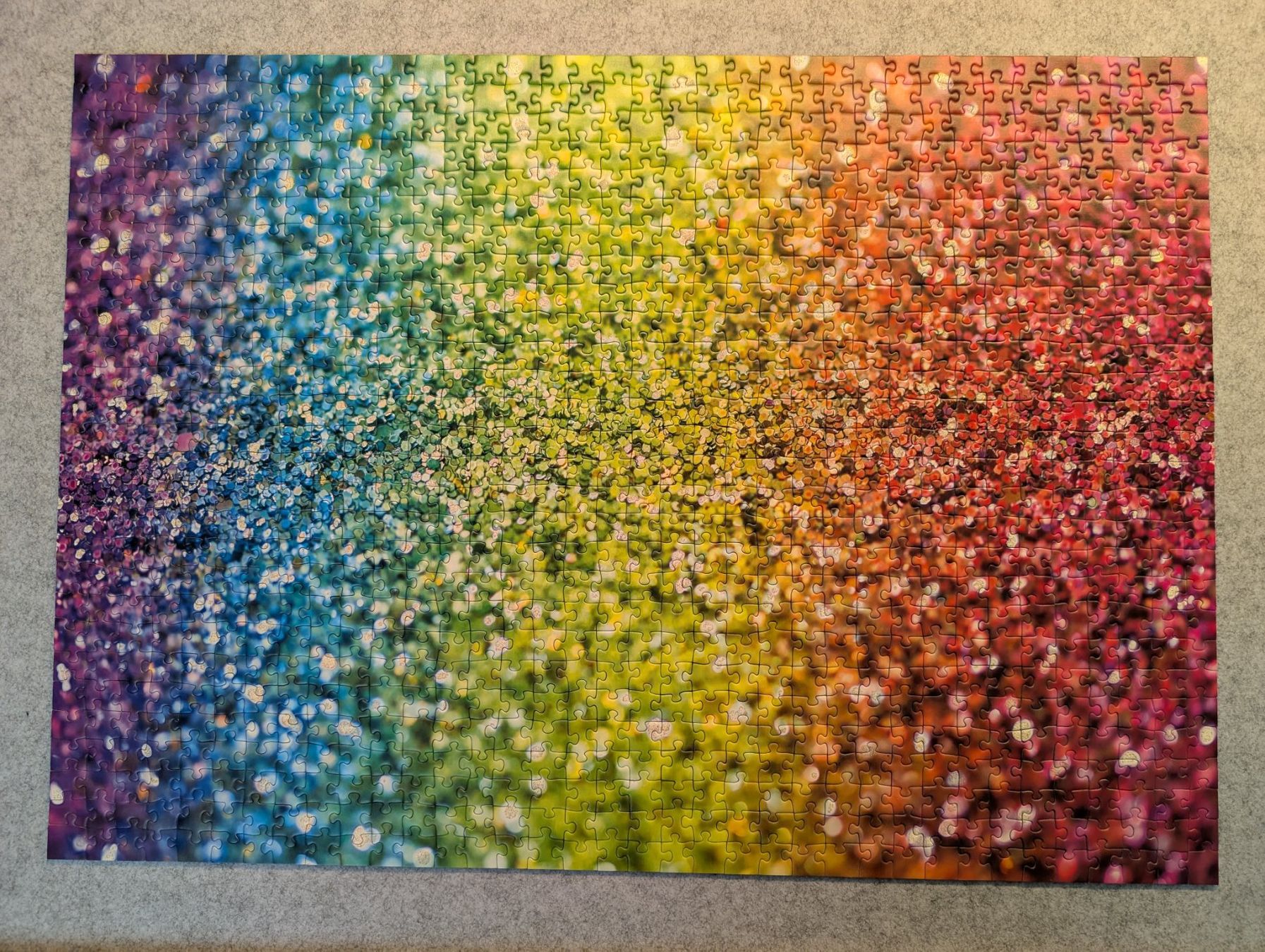 Ravensburger Puzzle: Ravensburger Challenge Puzzle, 1000 Teile,  "Glitter" – Usato da Rheineck venduto da den_q2zy 1