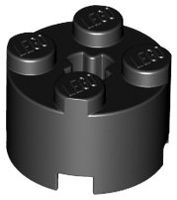 Lego 41x Stein (3941) schwarz