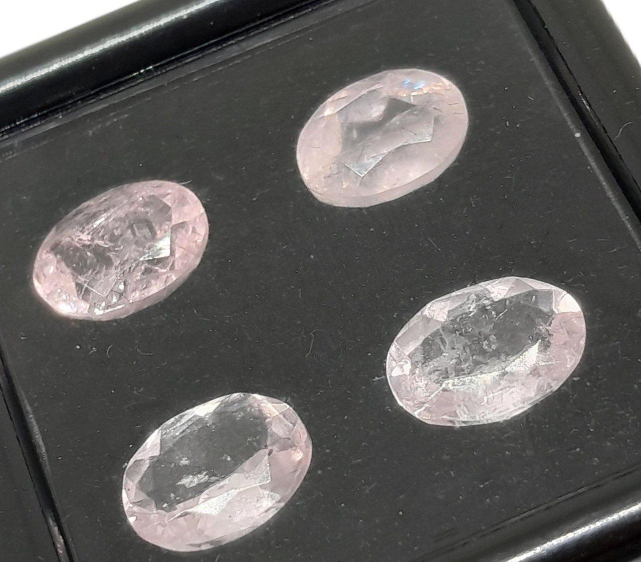 Pietre preziose: 4x Morganites 7x5 mm - Valeur 74.- Fr – Nuovo (secondo la descrizione) da Grimisuat venduto da Valgem 1