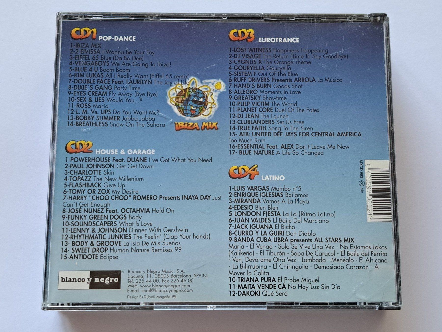 CD: Ibiza Mix 99 4 Cds  – Usato da Pully venduto da bro_n52j 2