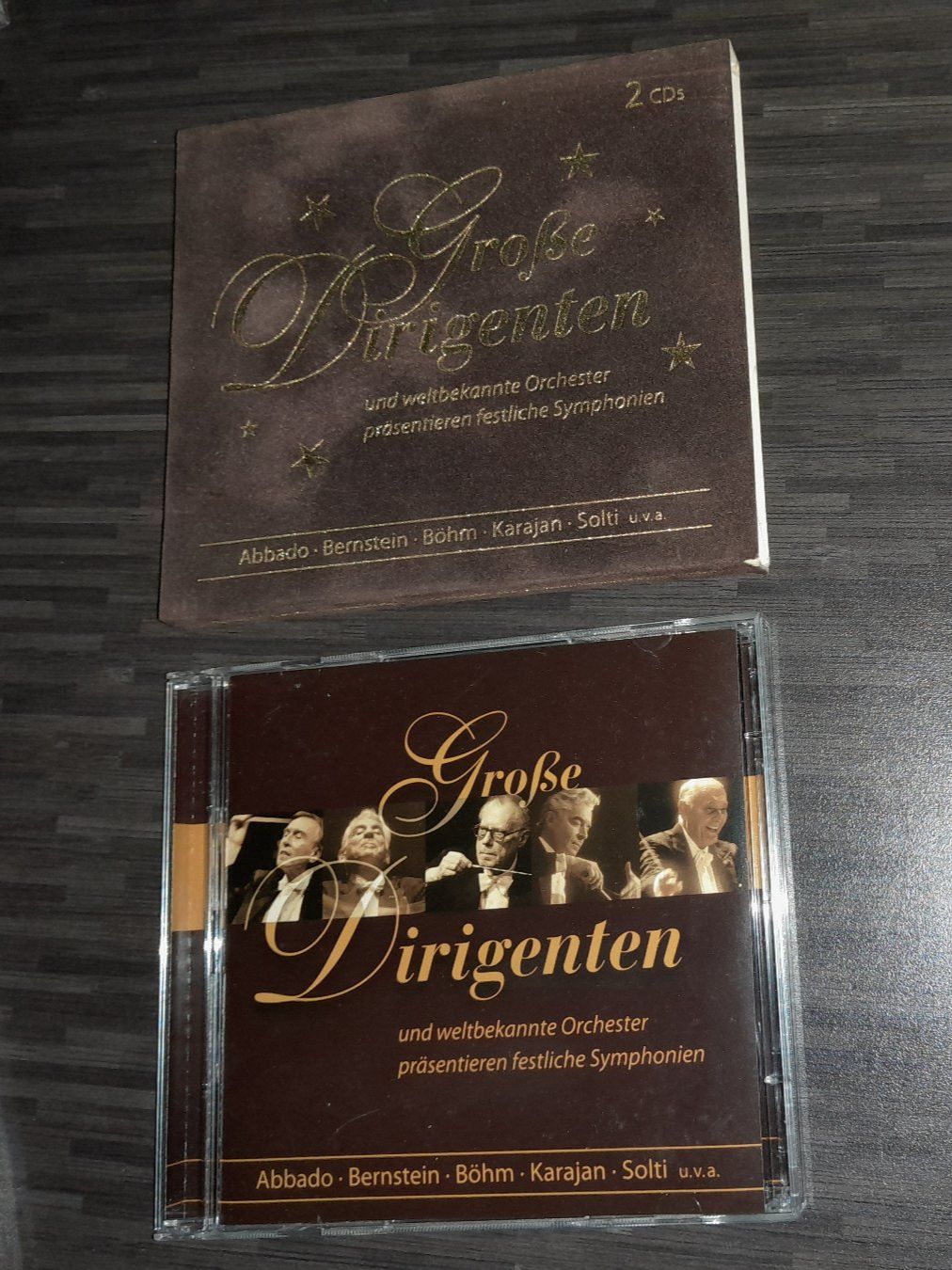 CD: Grosse Dirigenten: 2 CDs - Abbado, Bernstein, Karajan – Usato da Steffisburg venduto da FutureOne 1