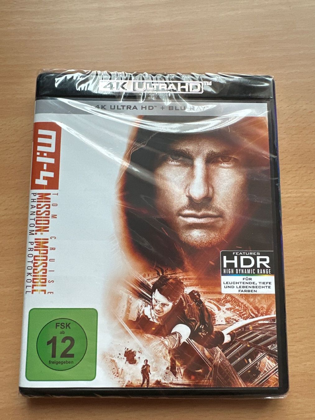 Tutti i DVDs: Mission: Impossible - Phantom Protokoll 4K (4K UHD + Blu-ray – Nuovo e nell'imballaggio originale da Allschwil venduto da Tomcat9