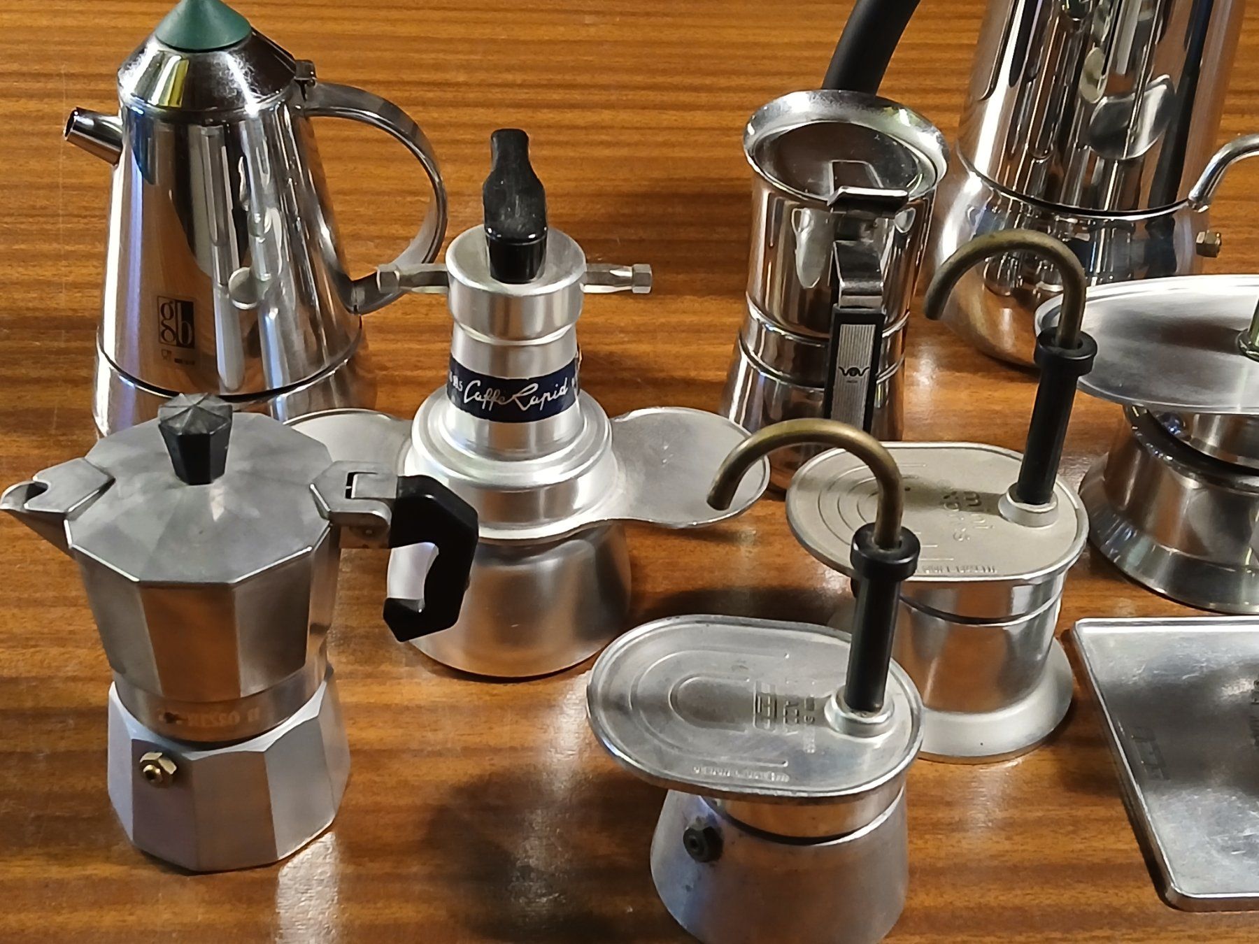 Macchine per caffè & Macchine per espresso: Sammlung von 10 Espressokochern – Usato da Zumikon venduto da Vollvintage 4