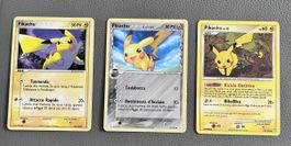 🔥3x Pikachu 2006 EX Holon & Crystal Guardians ITA🔥
