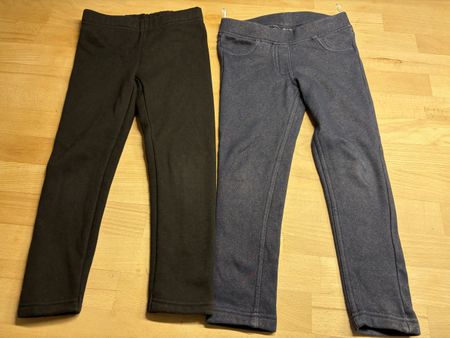 2 gefütterte Leggins, 116 