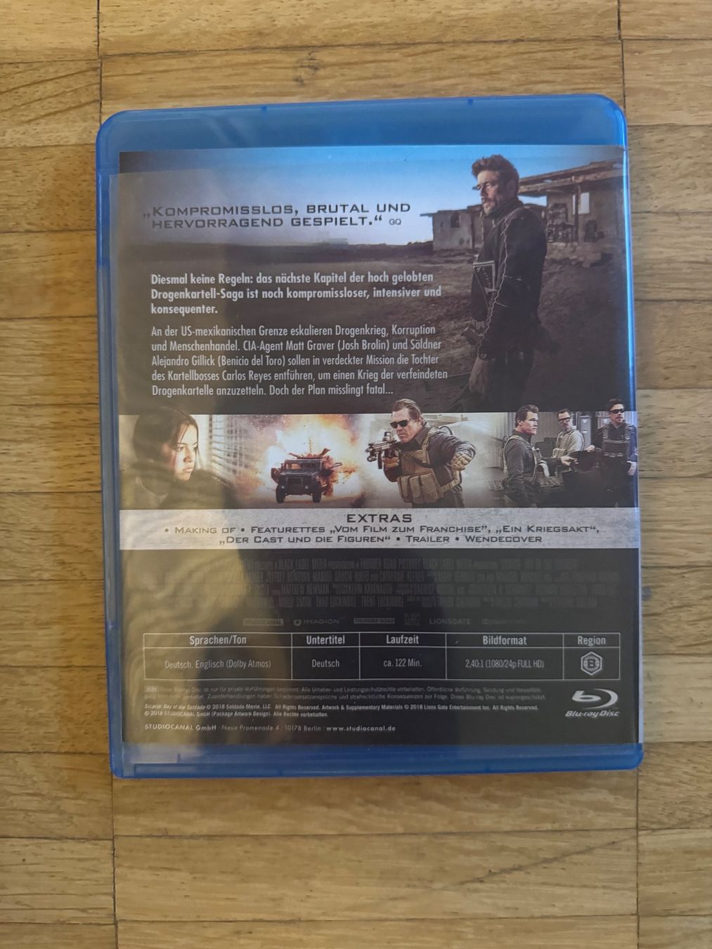 Tutti i DVDs: SICARIO 2. (BLU-RAY) – Usato da Basel venduto da san_2qlq 1