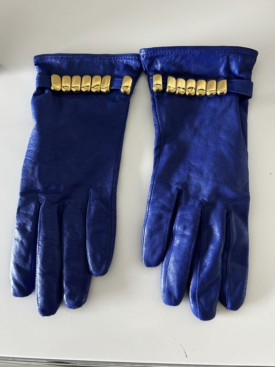 Roeckl Guanti & manicotti: Kobaltblaue Roeckl Handschuhe Leder 6,5 – Usato da Zürich venduto da cos_b629 5