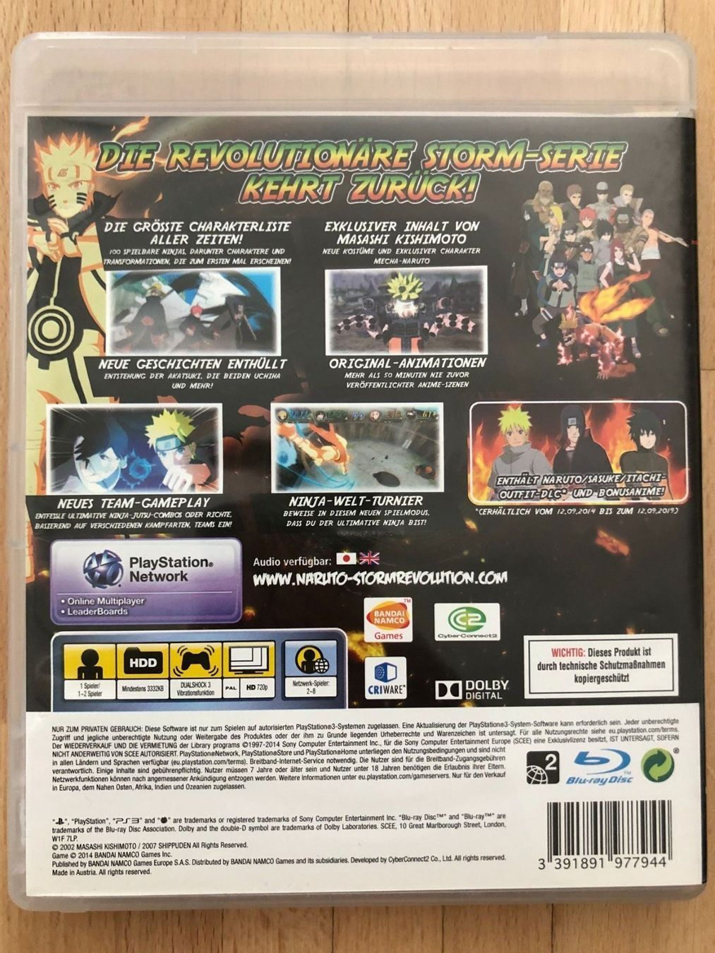 Sony Giochi: Ultimate Ninja Storm Revolution - PS 3 – Usato da Nussbaumen AG venduto da Pika-Shop 1