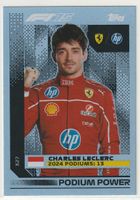 2025 Topps F1 Turbo Attax Charles Leclerc Podium Power (327)