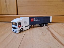 MB Actros, Swiss World Cargo, 1:87