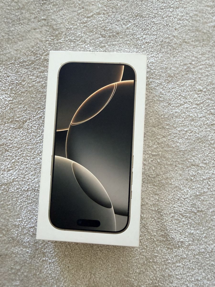 Apple Telefoni cellulari / Smartphones: iPhone 16 pro zu verkaufen – Nuovo (secondo la descrizione) da Schliern b. Köniz venduto da del_65tn 2