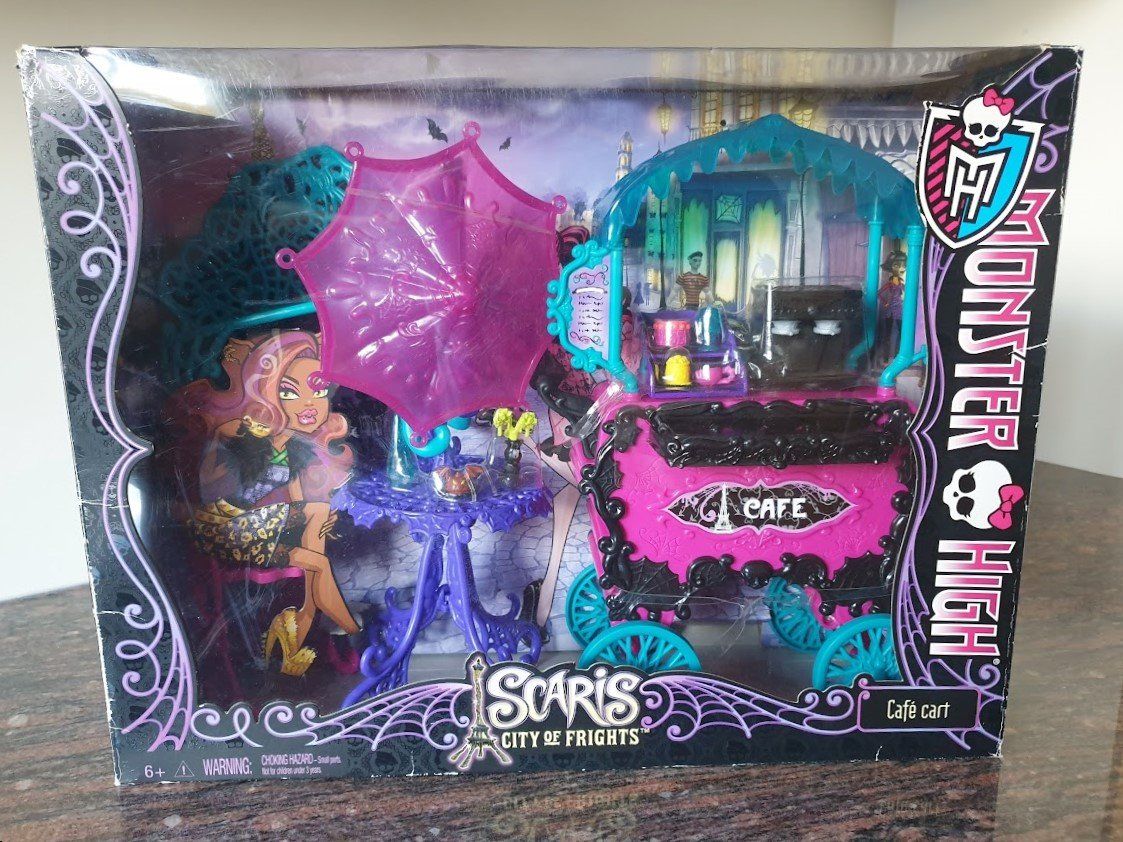 Jouets: Monster High Scaris Straßencafé - 2012 – Neuf avec emballage d'origine à Nürensdorf par Ez-Shop