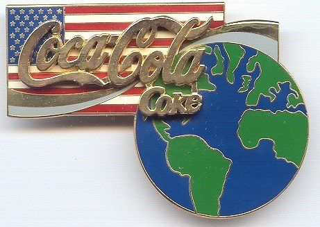 Coca-Cola Placchette & Badge: Coca Cola  WELT – Usato da Winterthur venduto da Sammleroase