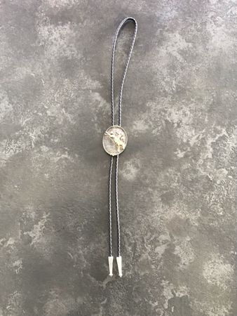 Vintage Bolo Tie Cowboykrawatte Rodeo Reiter Tiara