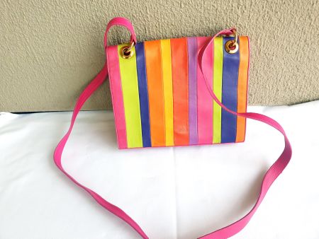 TASCHE KALBSLEDER LEDER BAG CLUTCH AROLA weich soft UNIKAT