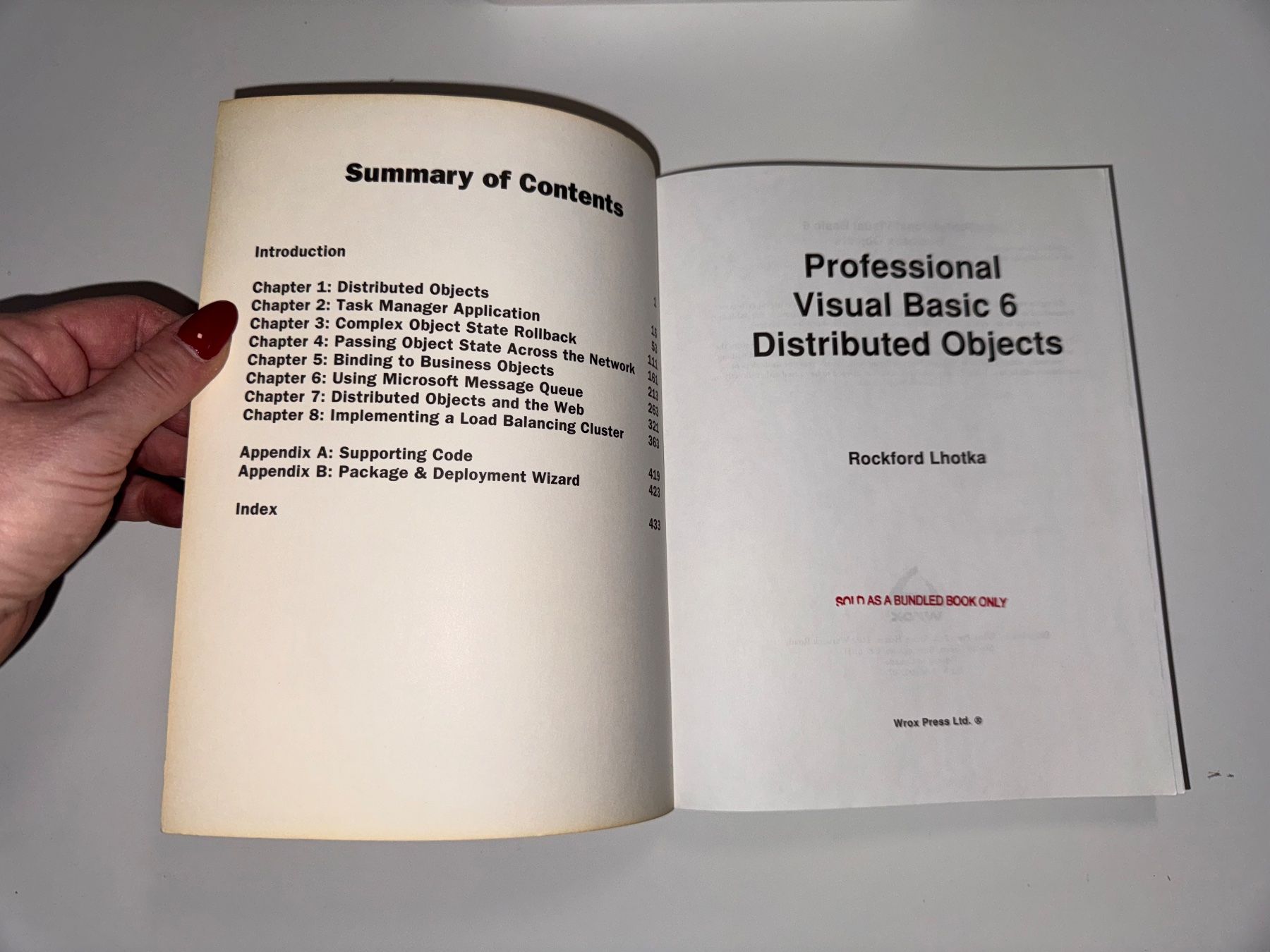 Bücher: BUCH: Visiual Basic 6, Distributet Object – Gebraucht aus Grosswangen von Second_hand_paradise 1