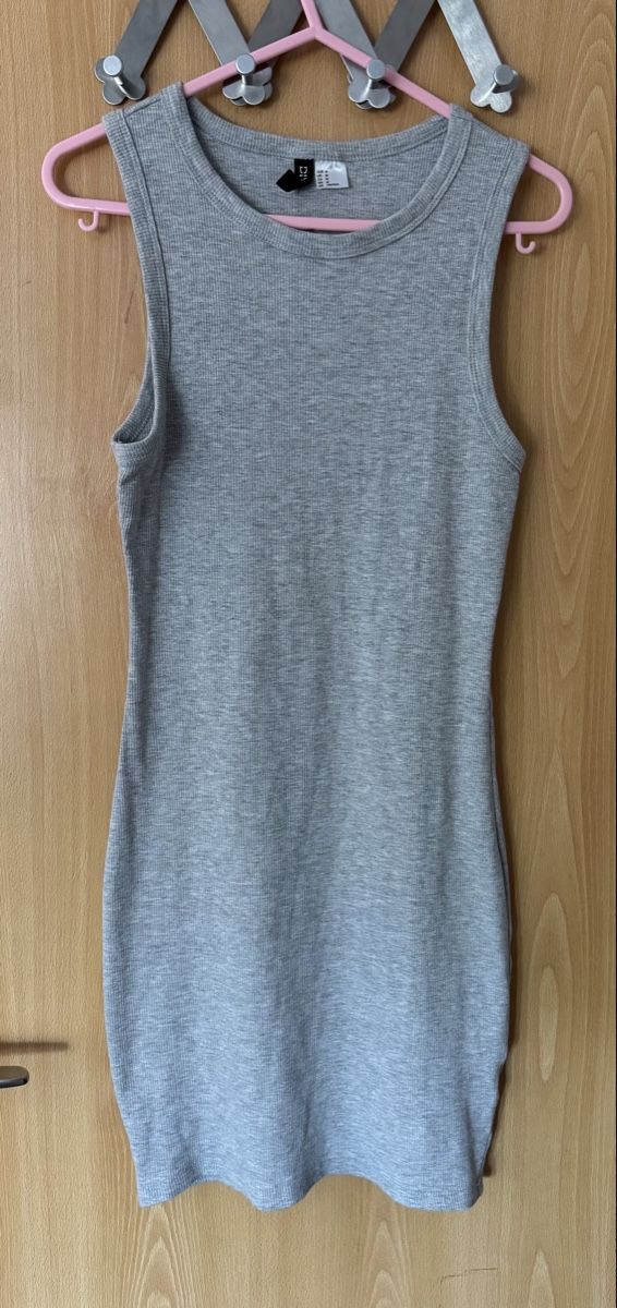 H&M Kleider: Robe d'été grise – Neu (gemäss Beschreibung) aus Ins von maximal_30CHF