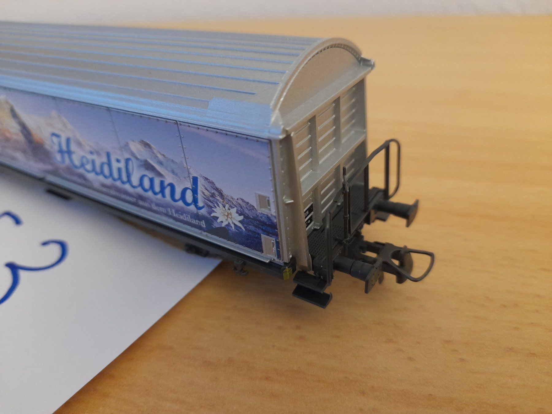 Roco Trains électriques: Wagon marchandises couvert "Heidiland" – Neuf avec emballage d'origine à Auvernier par gandalf08 1