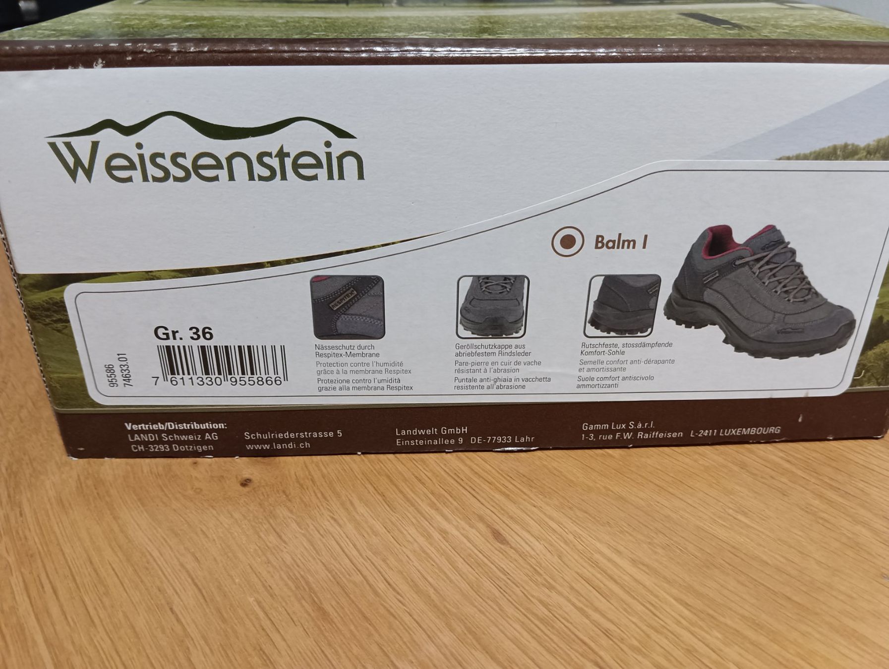 Scarpe da donna: Trekkingschuhe Wanderschuhe Weissenstein Damen Gr. 36 NEU – Nuovo e nell'imballaggio originale da Densbüren venduto da H-76 7