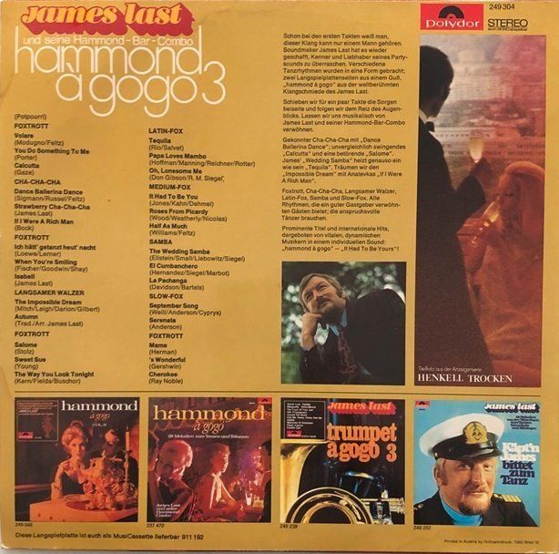 Dischi in vinile: 6x LP James Last – Usato da Grüningen venduto da azulvinyl 6