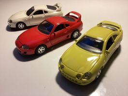 Modellautos "TOYOTA CELICA/SUPRA“ Yonezawa Diapet 93/94 NEU!