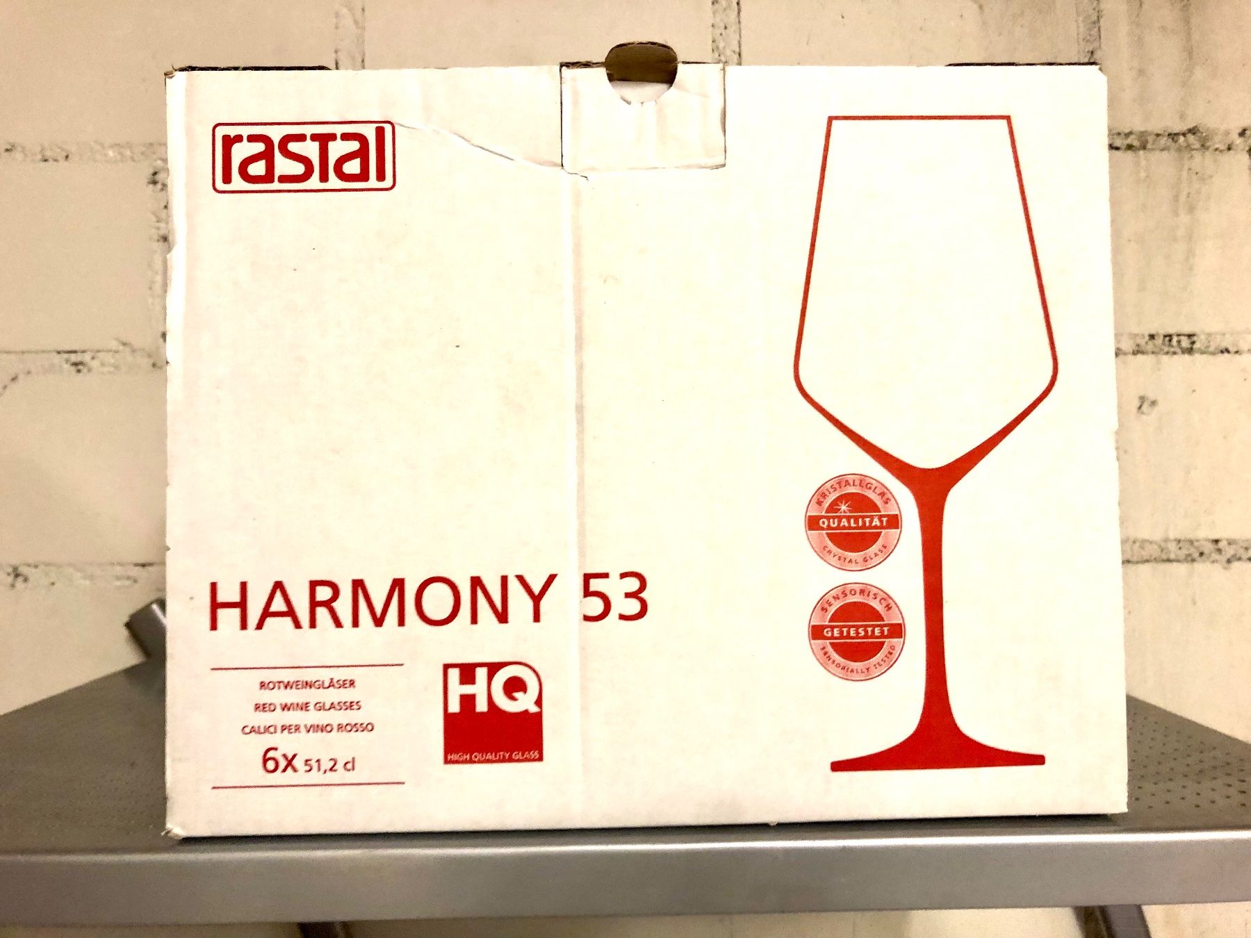 Bicchieri: 6 Weingläser, Rastal Harmony – Nuovo (secondo la descrizione) da Zürich venduto da stiiiviii 1