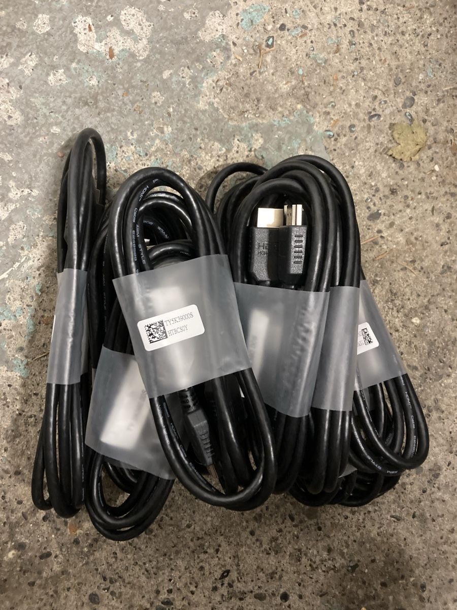 Cavi: 10 Stück High-Speed HDMI-Kabel, ca. 1m – Nuovo e nell'imballaggio originale da Bäch SZ venduto da Brinkmann 1