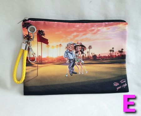 1 Golf-Beutel mit Karabiner  ⛳🏌🏼6 verschiedene zur Auswahl