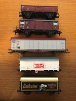 5x DB Güterwagen