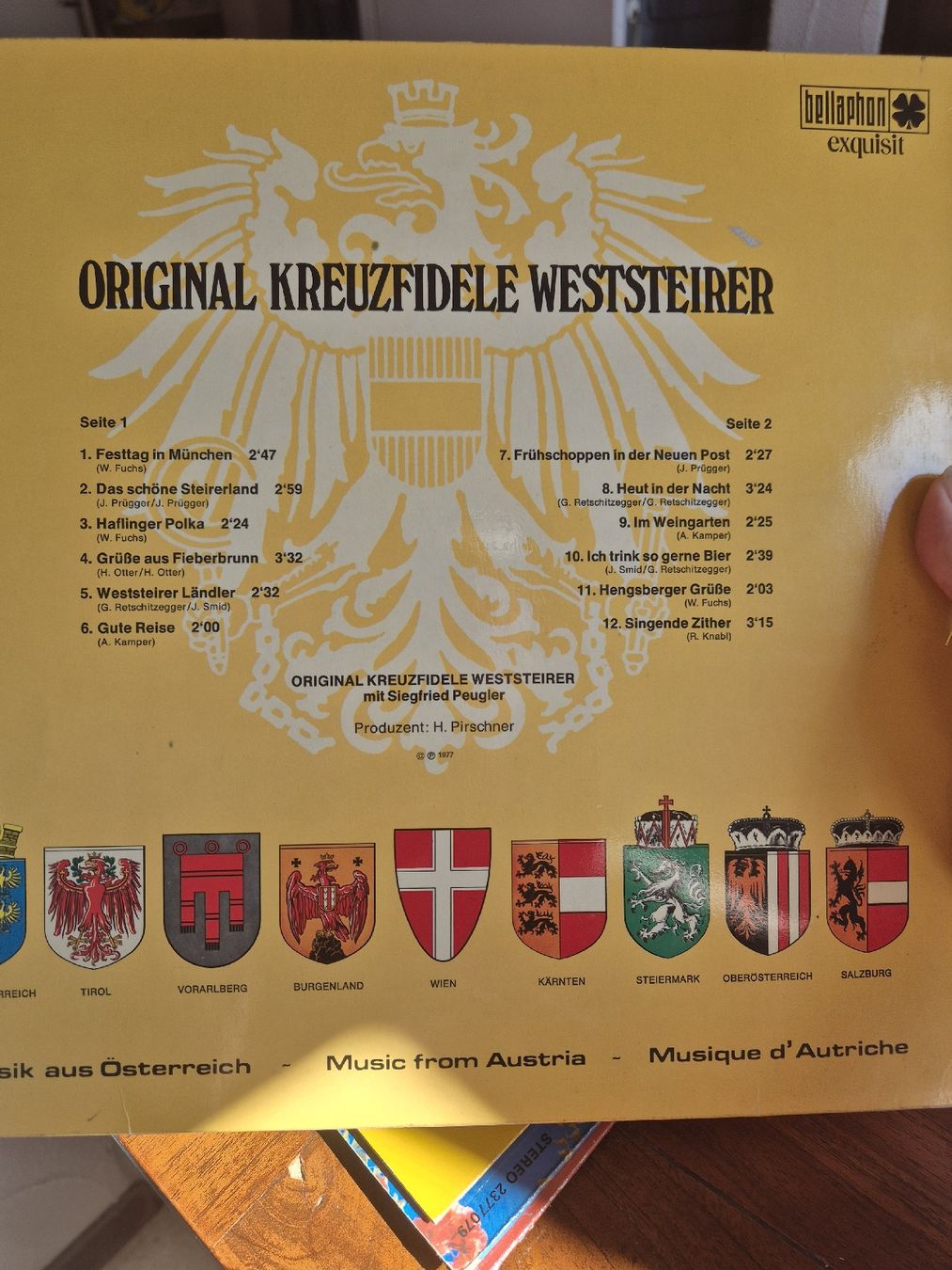 Dischi in vinile: Kreuzfidele Weststeirer Schallplatte - Top – Usato da Grandval venduto da JeroenK 1