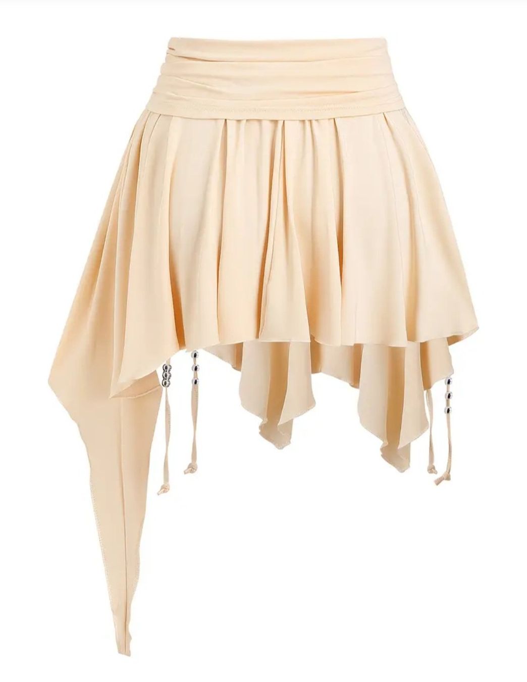 Jupes: Beiger Boho goa psy zipfelrock – Neuf (Voir description) à horn par CherryCrow 1