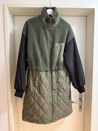 Damen lange Übergangsjacke