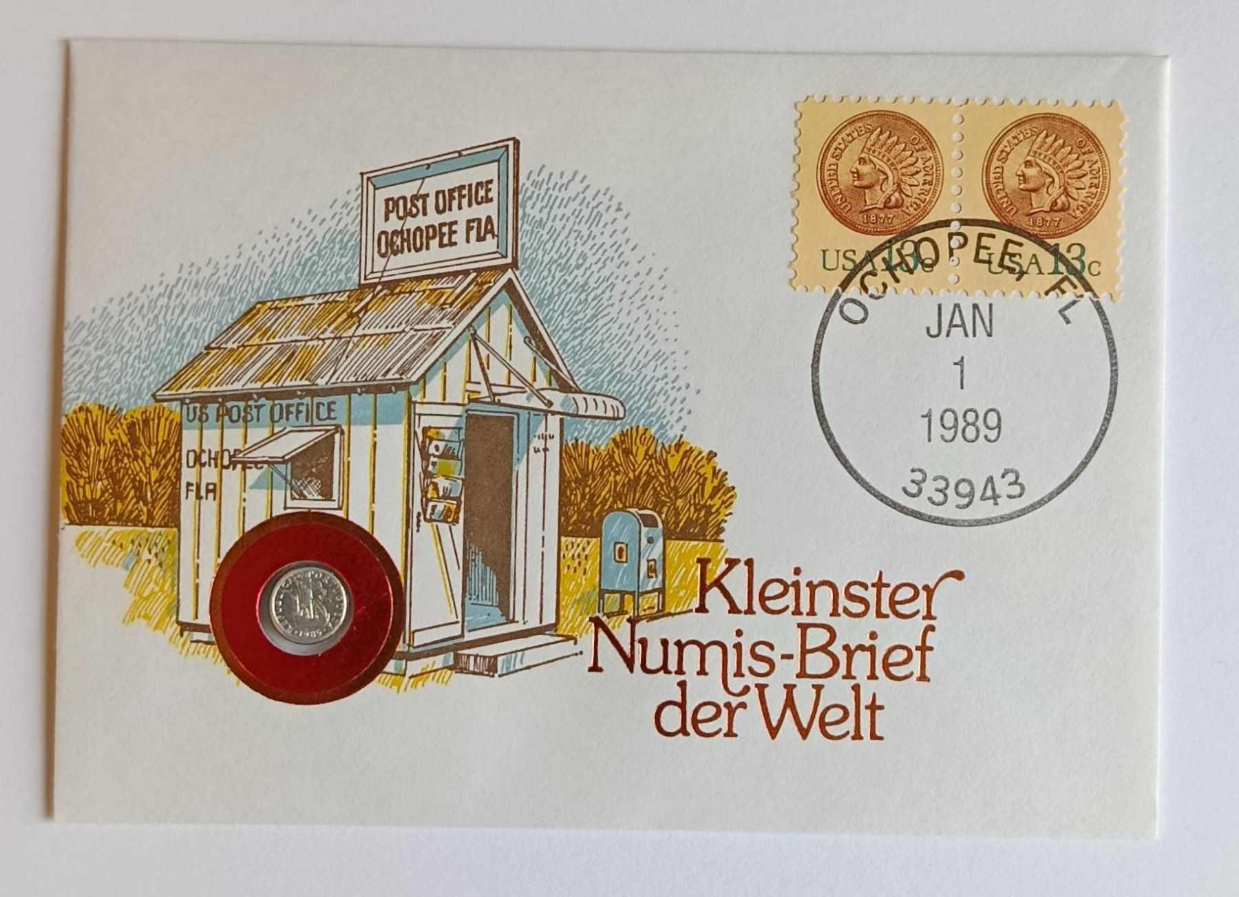 Toutes les monnaies: Kleinster Numisbrief der Welt ab 1 Fr. !! – D'occasion à Luzern par Vreneli_1