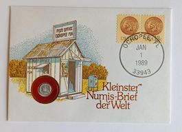 Kleinster Numisbrief der Welt ab 1 Fr. !!