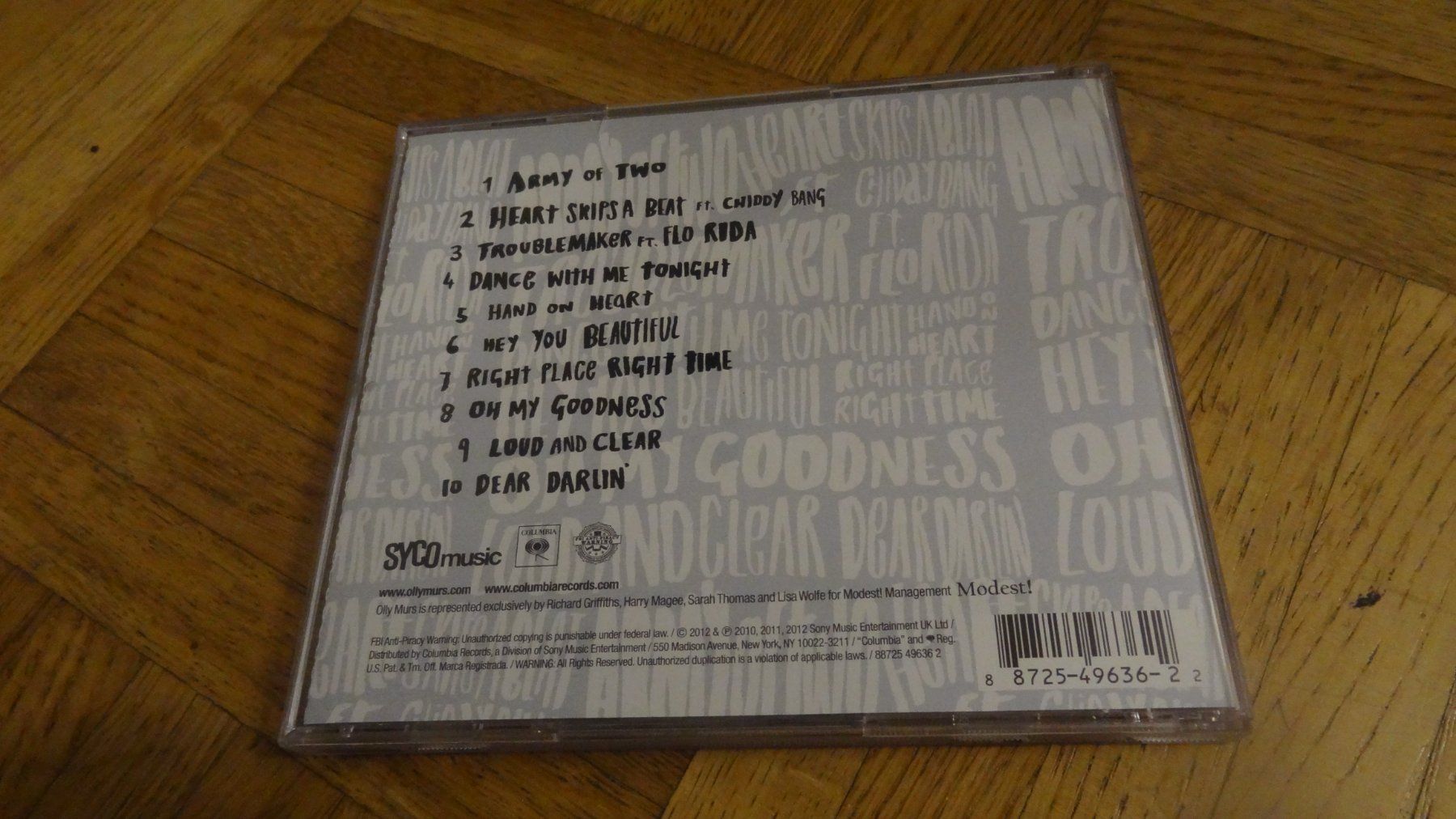 CDs: Olly Murs - Right Place Right Time CD – Gebraucht aus Olten von Disc-Ausverkauf 1