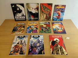 10 x BD FR DC Comics Batman + 1 x Flash. Comme neufs.