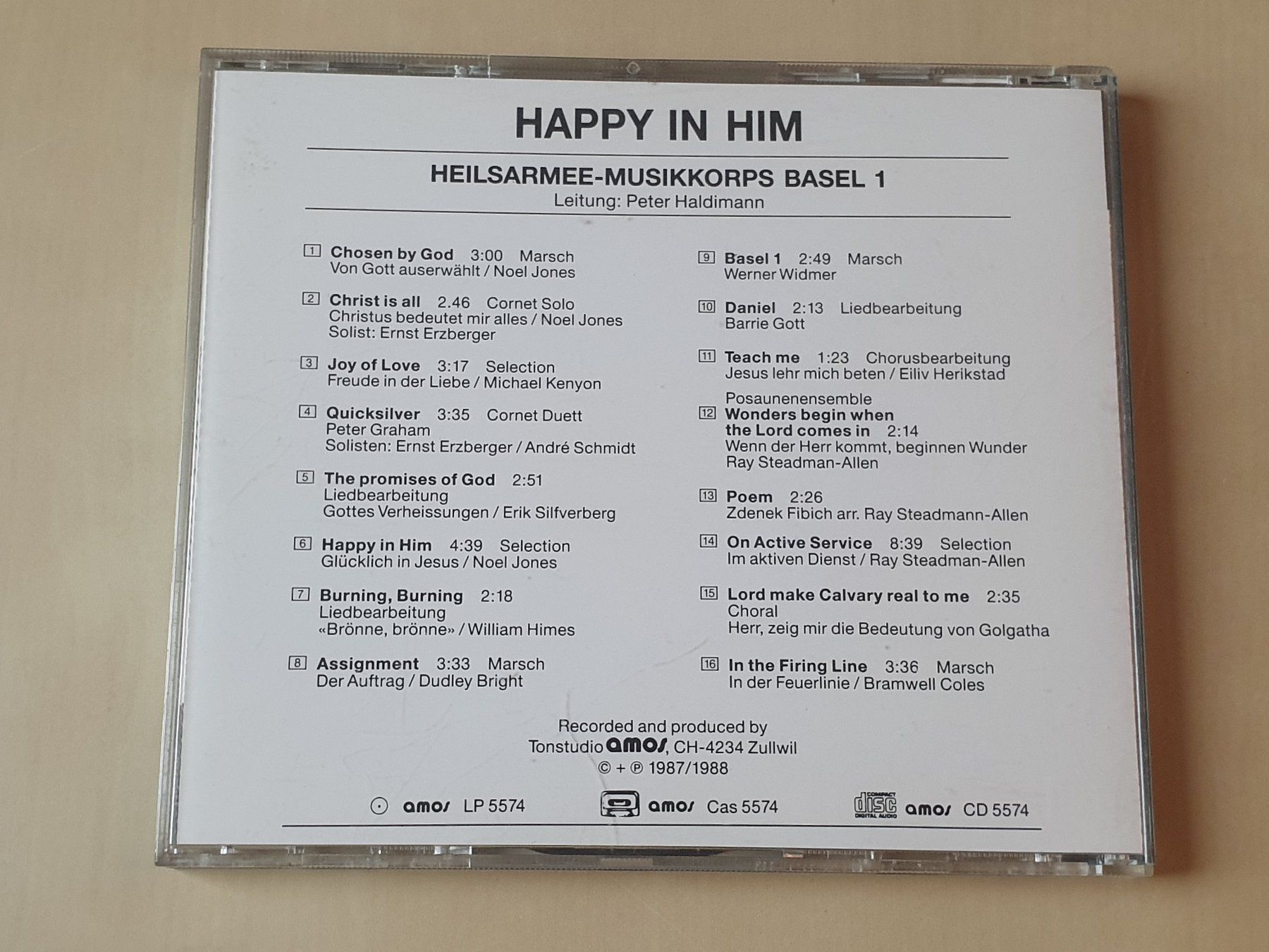 CD: Happy in Him – Usato da Stansstad venduto da collectorsshop 1