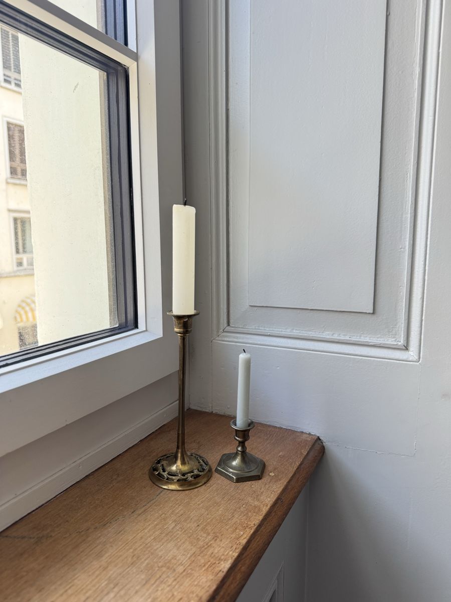 Portacandele: 2 Vintage Messing Kerzenständer – Usato da Winterthur venduto da livia_hug