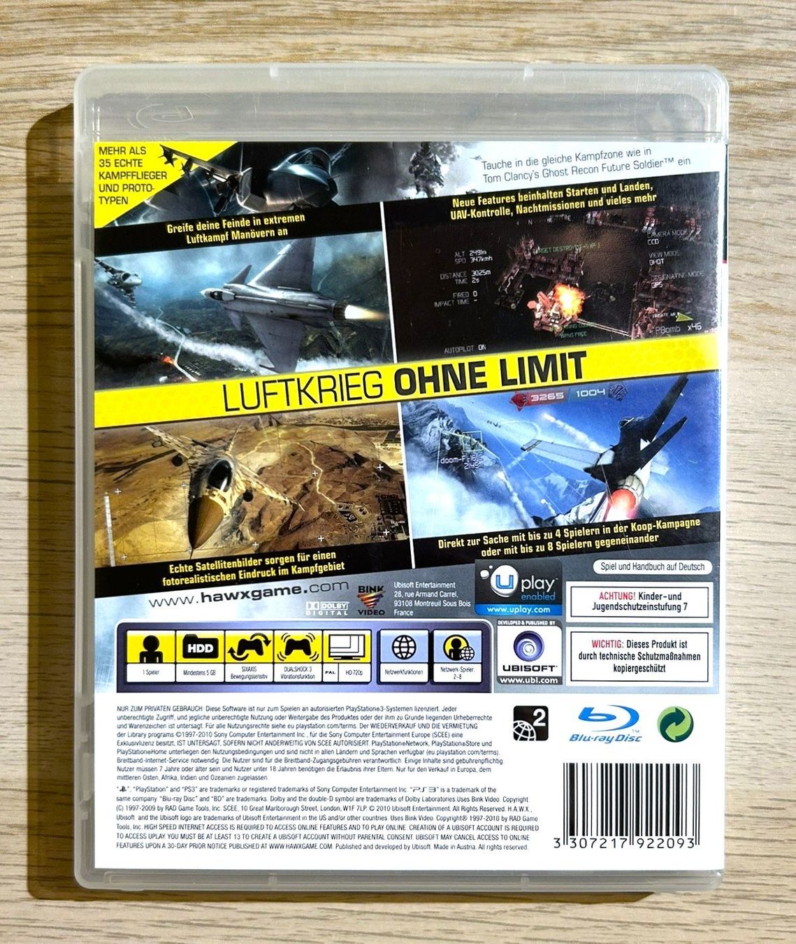 Sony Giochi: Tom Clancys H. A. W. X. 2 PS3 – Usato da St. Gallen venduto da Alpine.Arcade 1