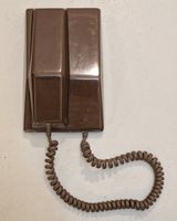 Northern Electric Contempra phone, brown, 1970s