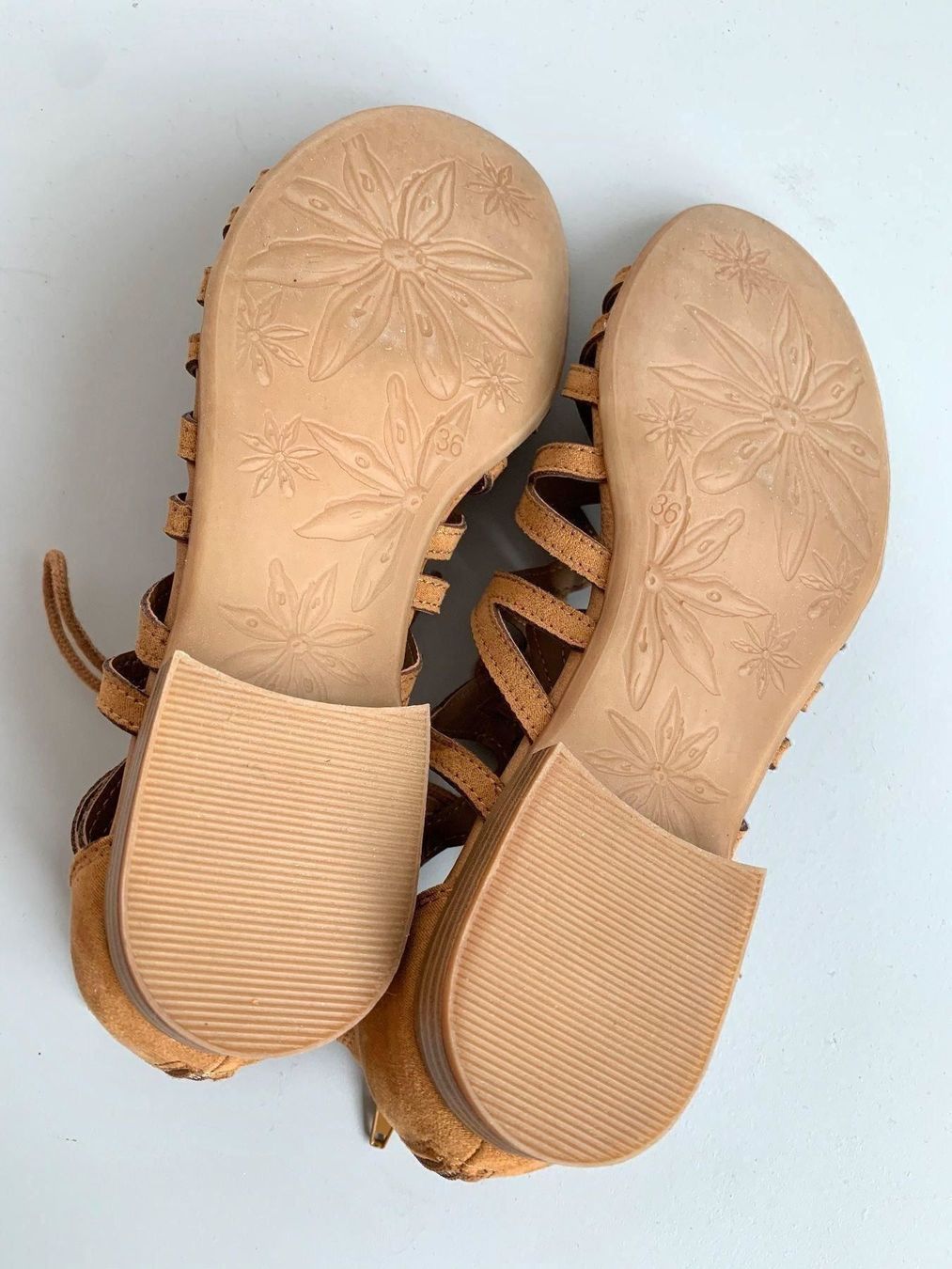 Scarpe da donna: Neue Schnürsandalen in Wildlederoptik – Nuovo (secondo la descrizione) da Bern venduto da Fraeuleinhonig 6