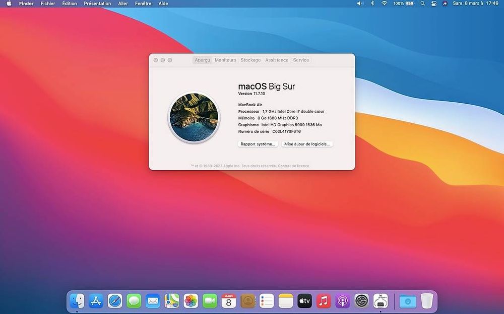 Notebooks: MacBook Air - i7 - 8Go RAM - 512Go SSD – Gebraucht aus Thônex von cm_arch 1