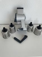 Zyliss Gemüseraffel/Käse Raffel mit 5 verschiedenen Einsätze