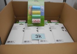 24 Pack Kerbl Ersatz-Hundekotbeutel, Nr. 3k