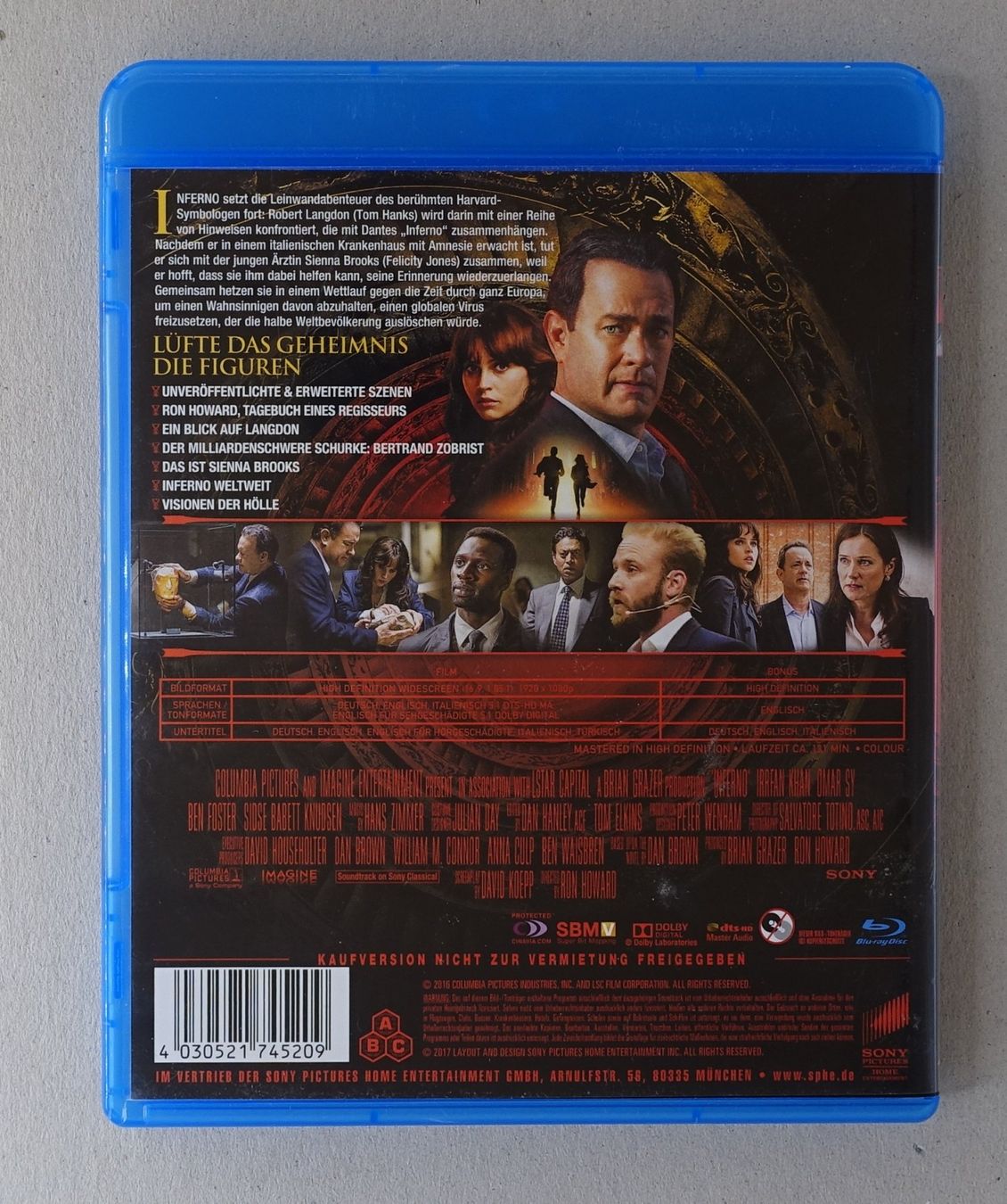 Alle DVDs: Inferno – Gebraucht aus Sessa von fraenklishop 1