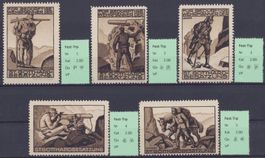 Steckkarte I. WK 1914/18 .... Gotthard-Besatzung Diverse