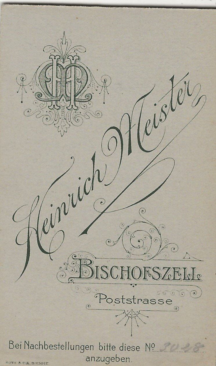 Cartoline postali: CDV Bischofszell, Meister, Kind – Usato da Frauenfeld venduto da Merk52 1